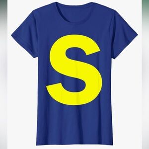 Letter S T Shirt